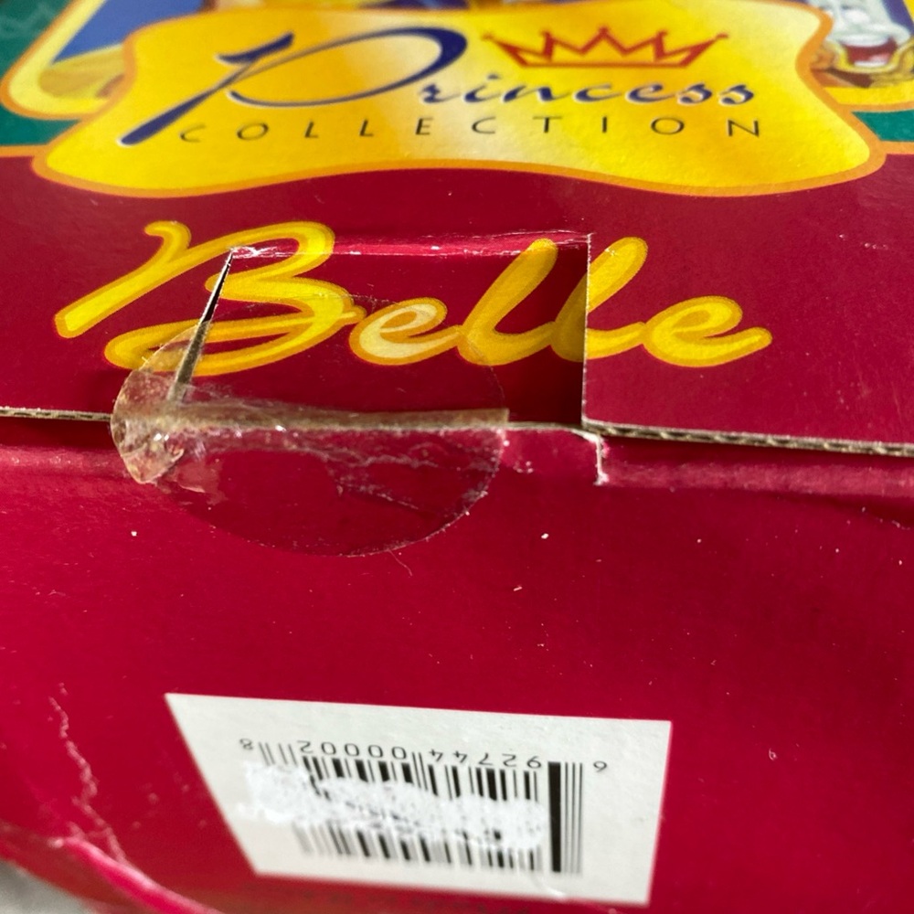 Disney Princess Belle Porcelain 16" vintage doll Limited Edition 1998 Sealed Box - Picture 9 of 13